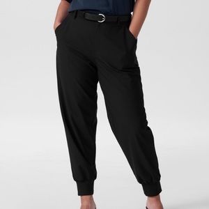 Universal Standard Black Minton Jogger